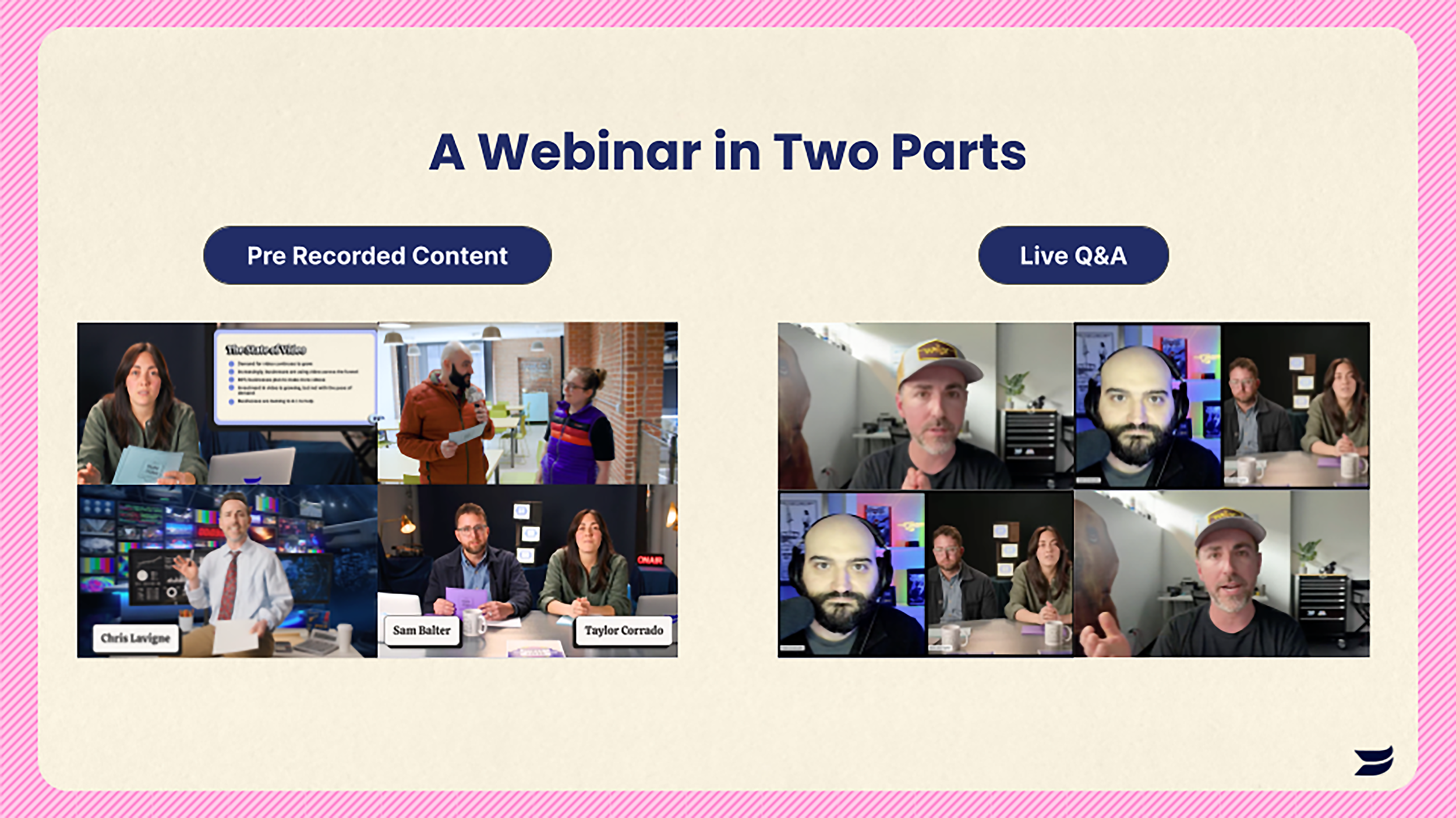 A webinar in two parts