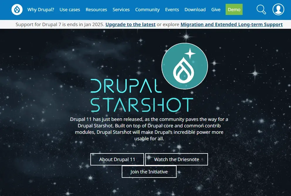 Best blogging platform: Drupal