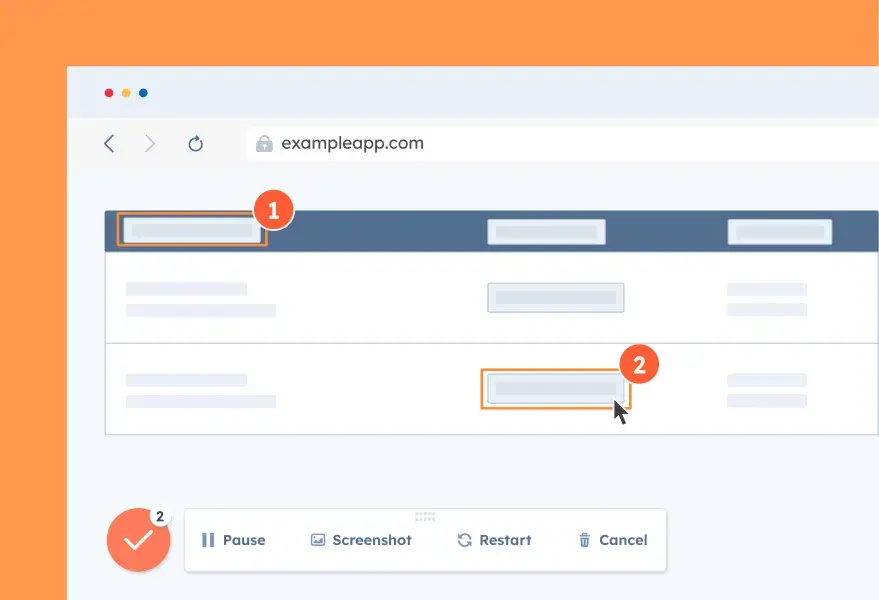 Screenshot of HubSpot’s Guide Creator