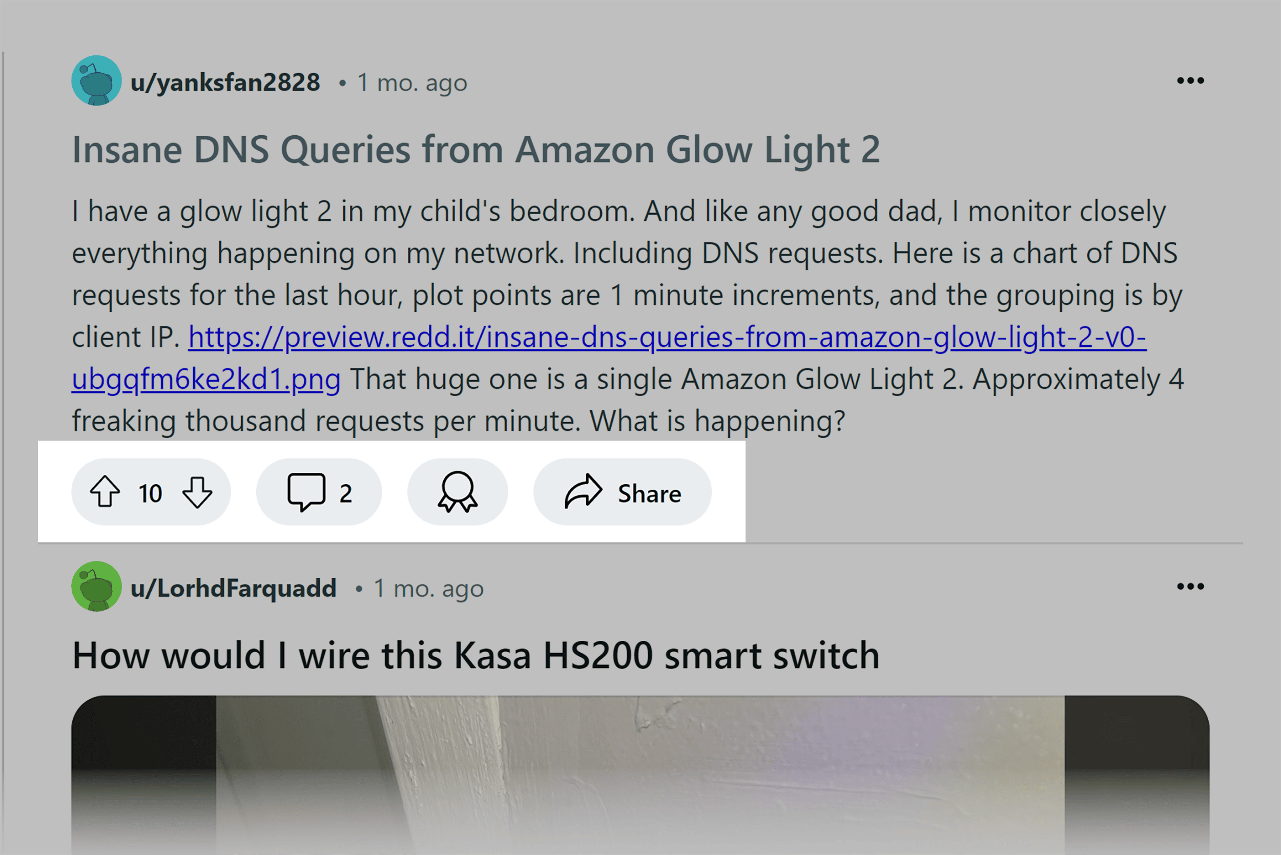 Reddit – r/smarthome discussions