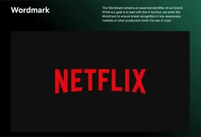 Netflix wordmark in red, against a black background.