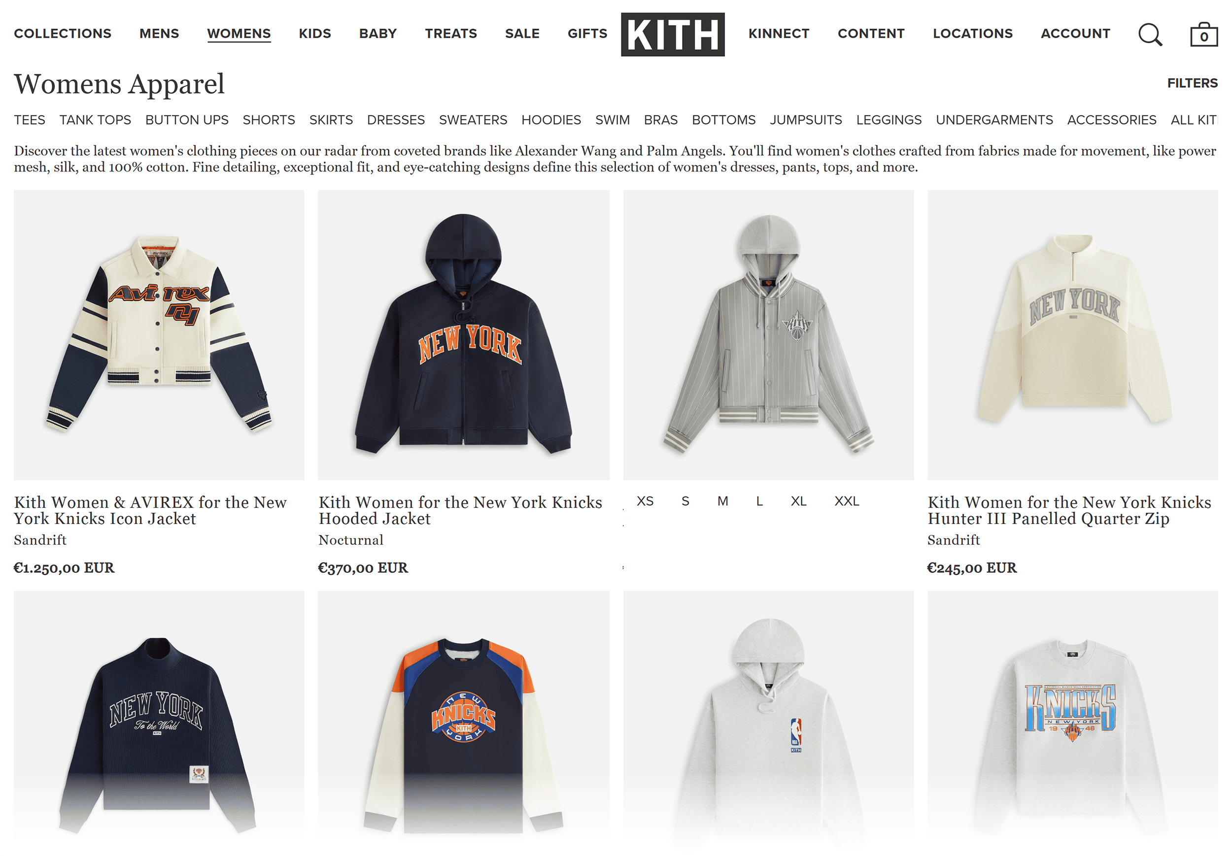 Kith – Homepage