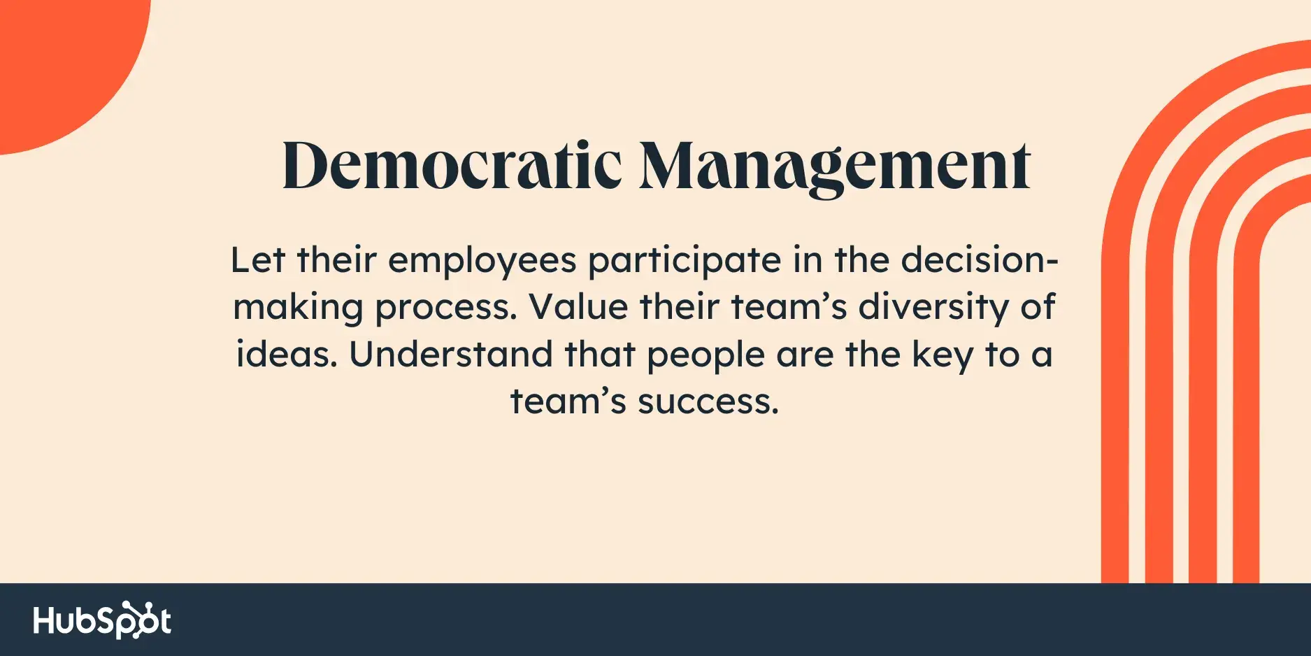 management style, democratic management