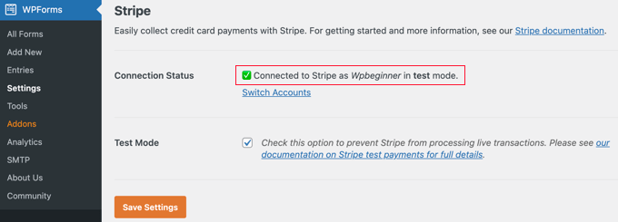 Connect Your Website to Stripe