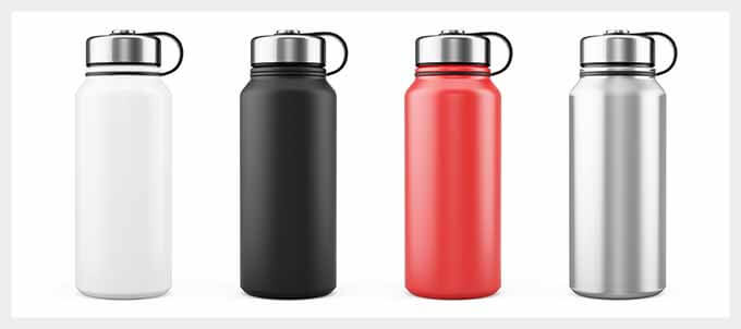 Reusable water bottles