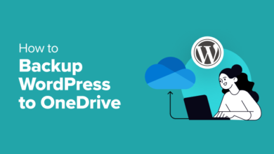 How to Backup WordPress to OneDrive (Free + Paid Options)