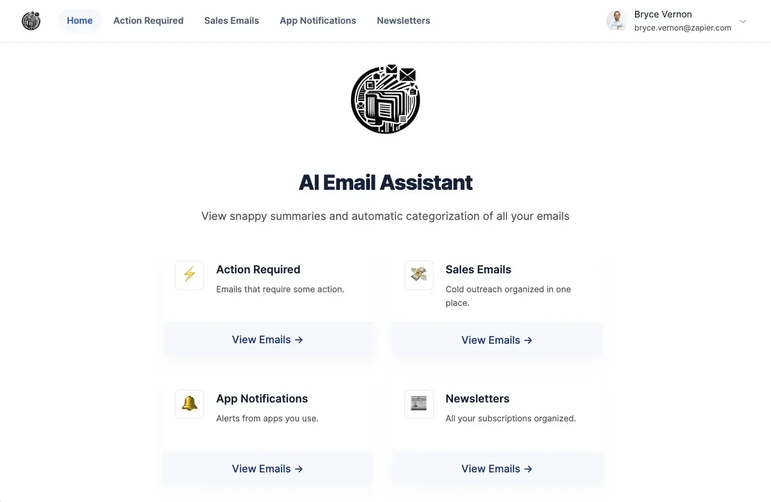 zapier ai email assistant