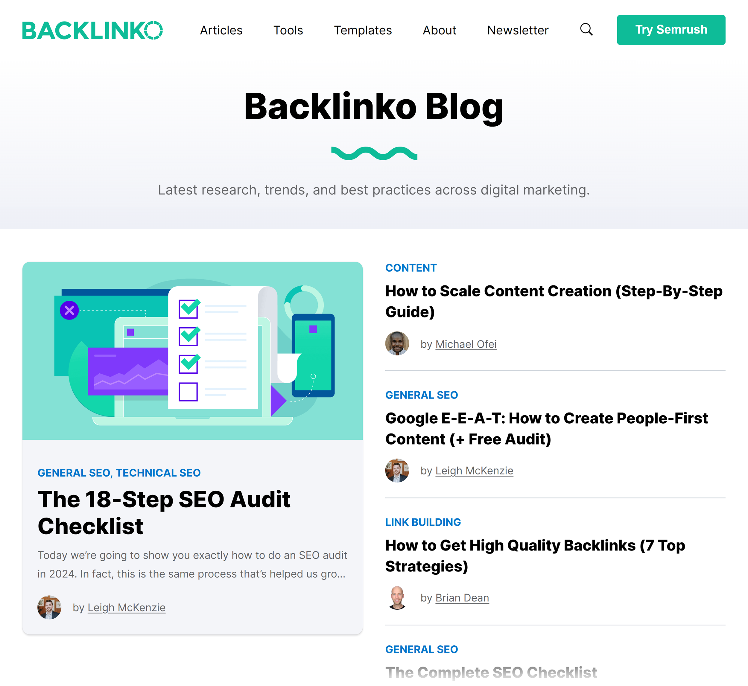 Backlinko Blog