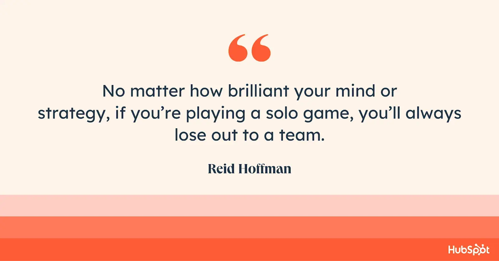 team quotes; reid hoffman quote