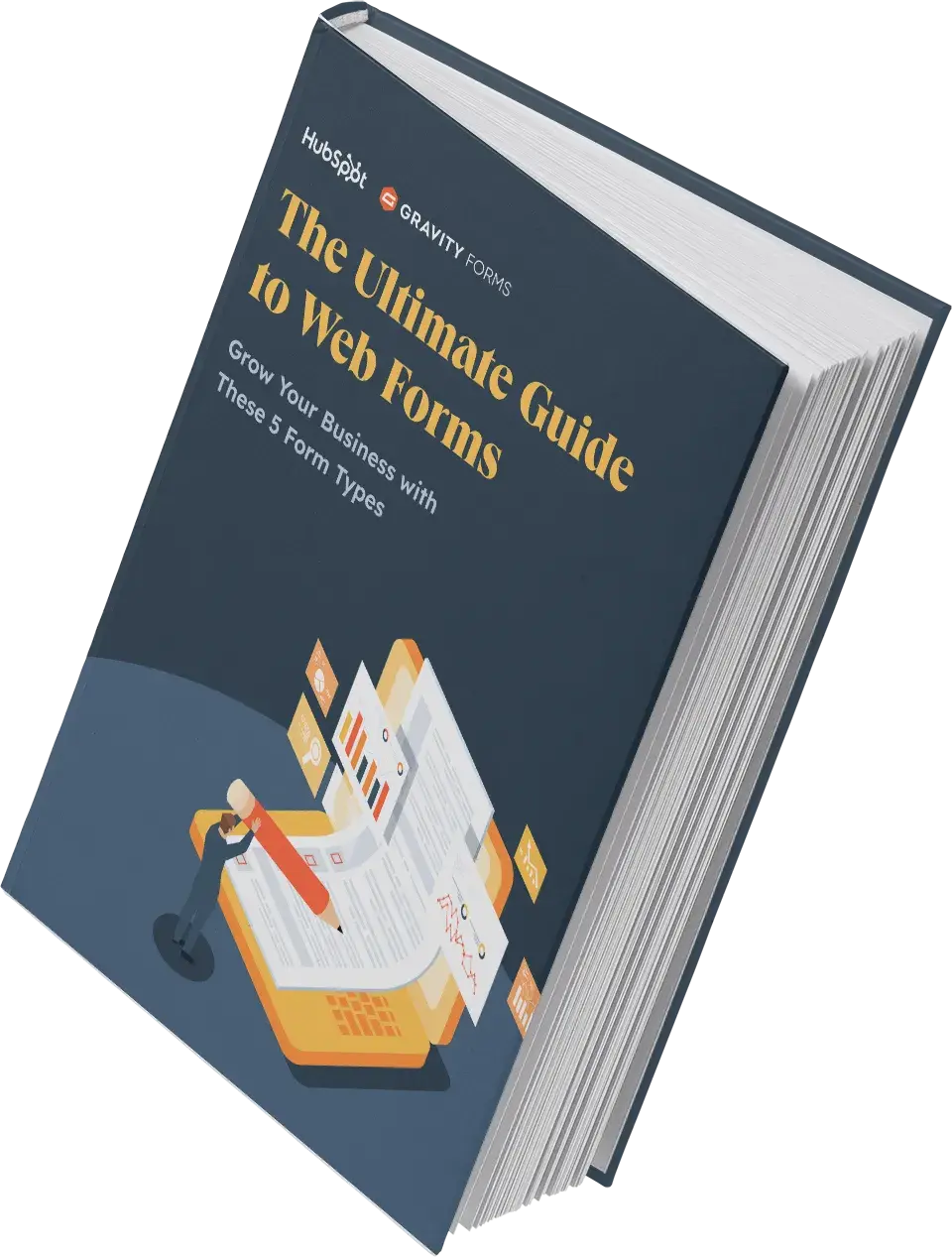 HubSpot's free ebook guide to web forms