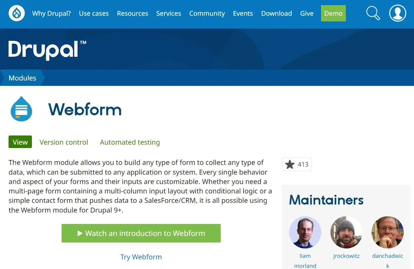 web form tools: drupal