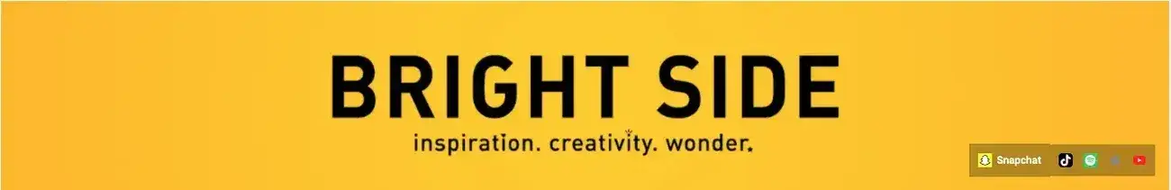 youtube banner idea from bright side