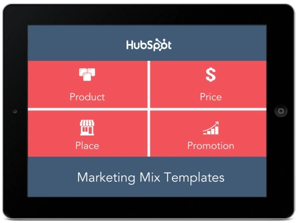 Marketing Mix Templates