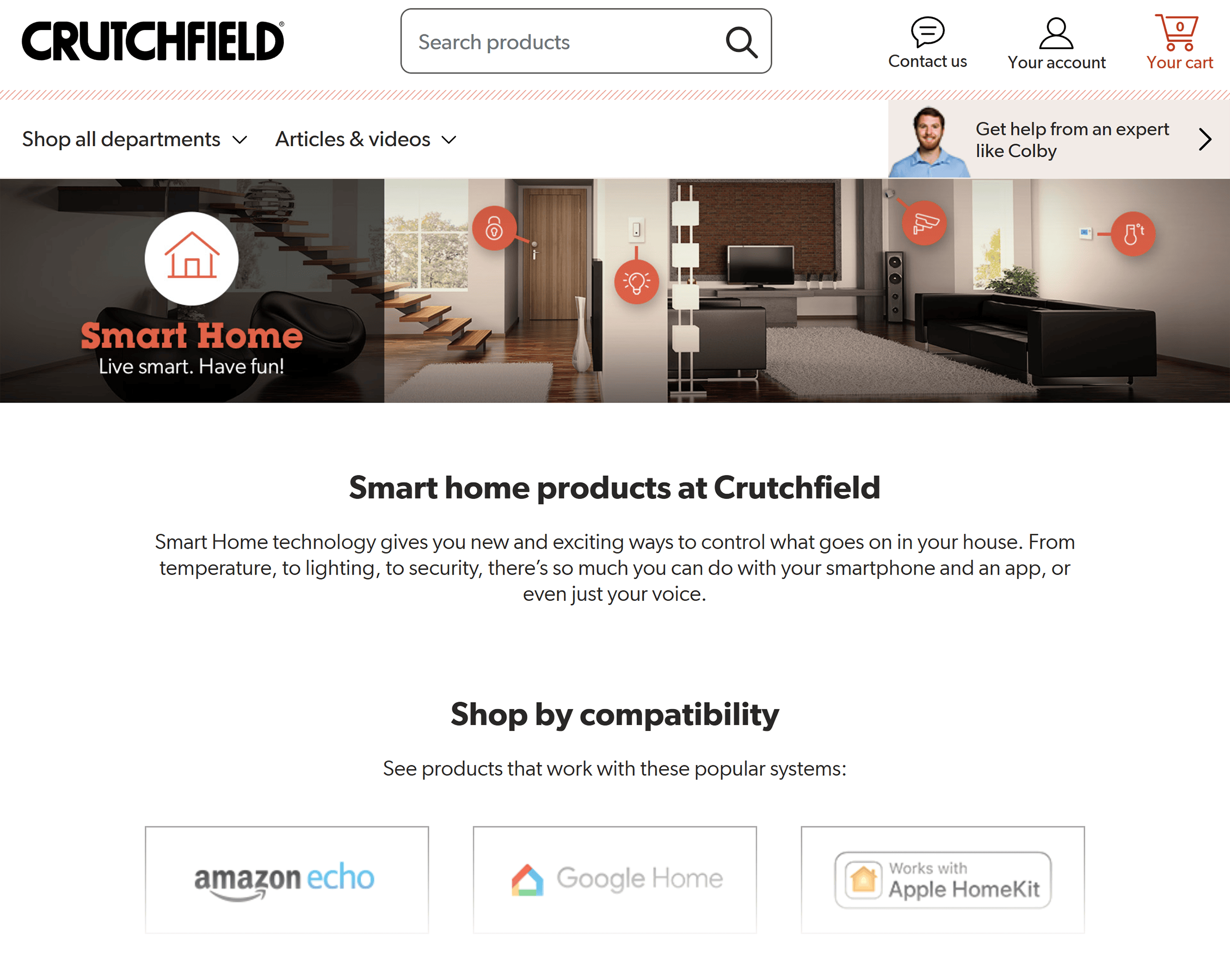 Crutchfield – Smart home