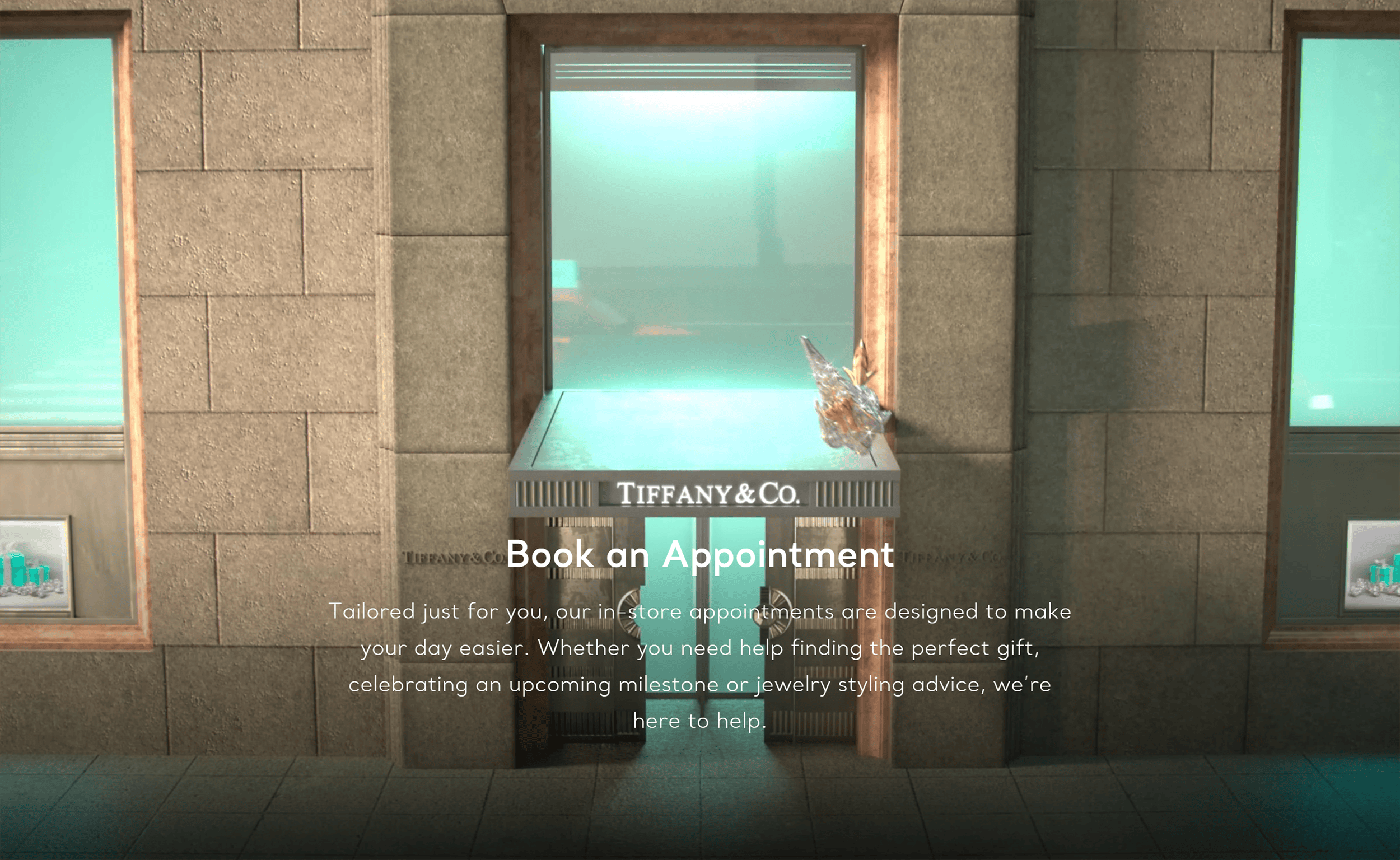 Tiffany&Co. – Book an appointment