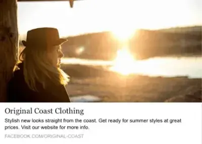 facebook ad template for photo