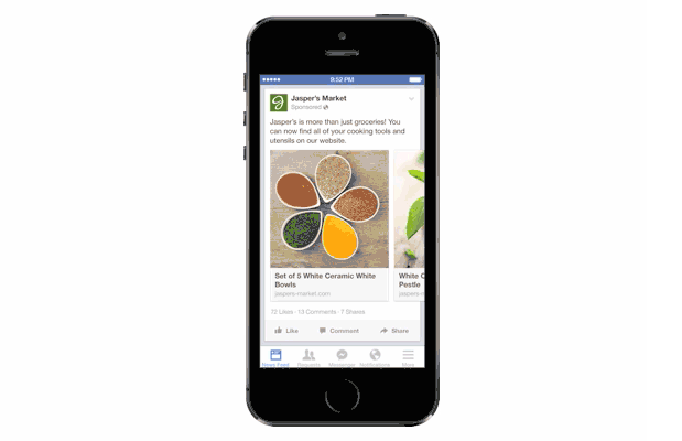 facebook ad template for multi-product