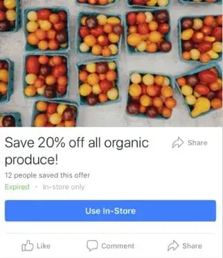facebook ad template for offer