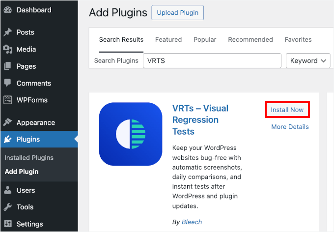 Installing VRTS