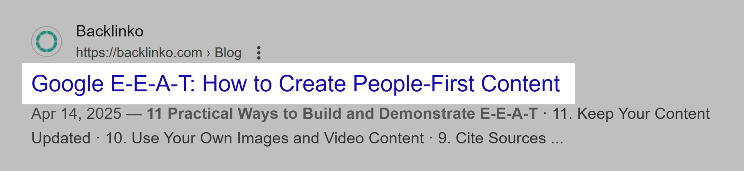 Backlinko &ndash; The Keyword-Colon Formula &ndash; Title tag