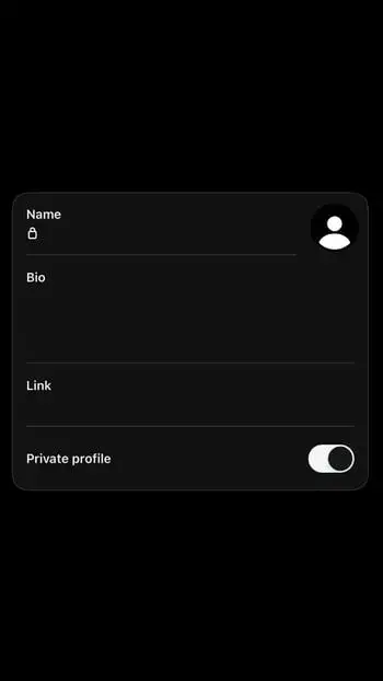 how to customize your threads account