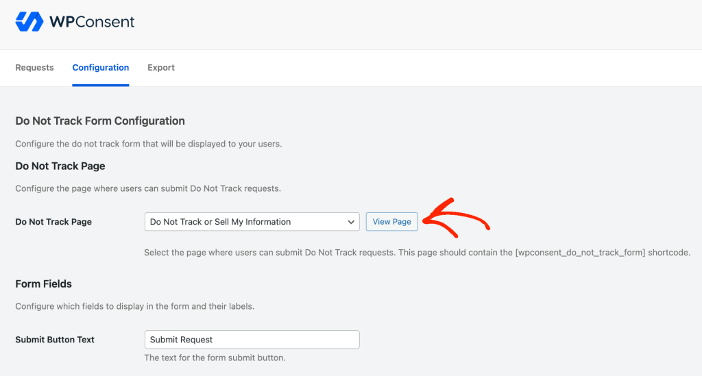 Adding a 'Do Not Track' page to your website
