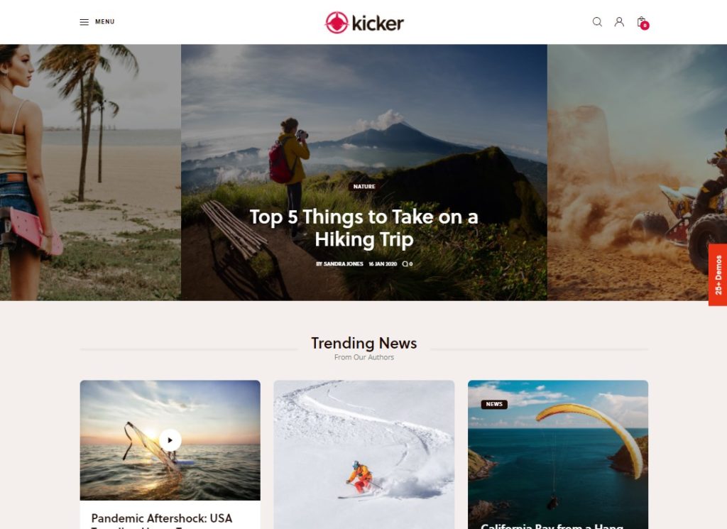 kicker outdoors