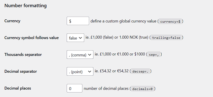 Configure currency value for your fundraising thermometer Configure currency value for your fundraising thermometer
