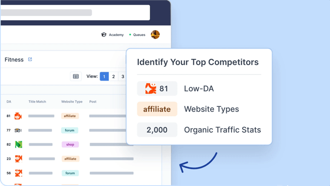 LowFruits Helps You Identify Competitors LowFruits Helps You Identify Competitors