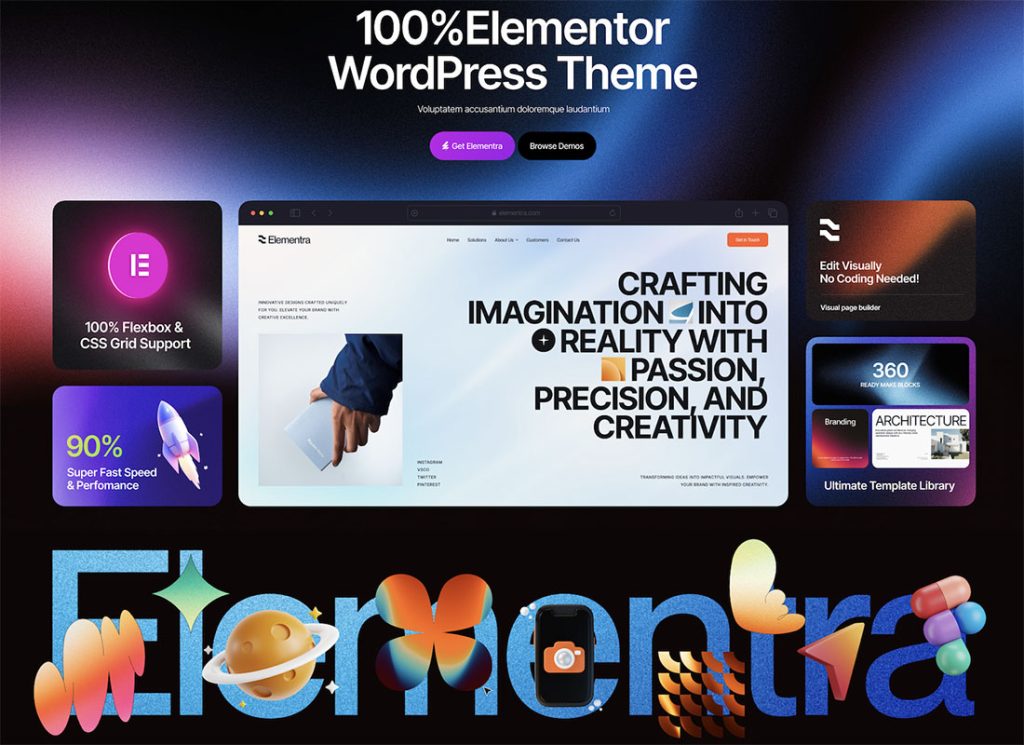 Elementra - 100% Elementor WordPress Theme