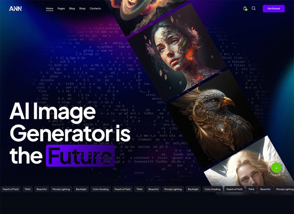 AI ANN - AI Artificial Intelligence Startup & Technology WordPress Theme