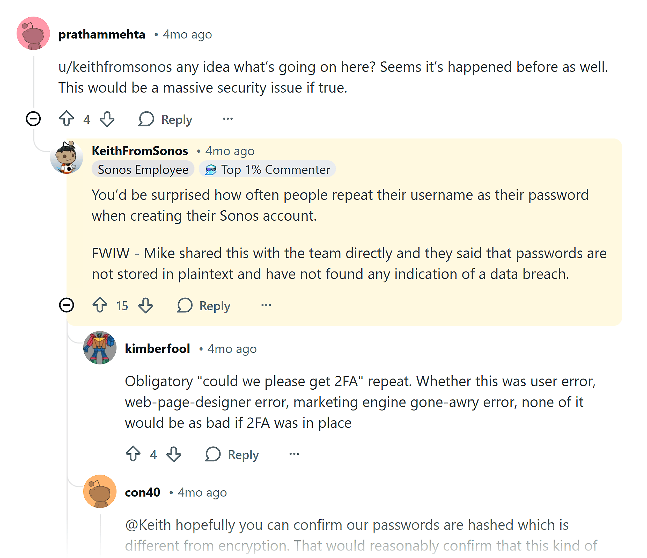Reddit &ndash; Handle the expectations