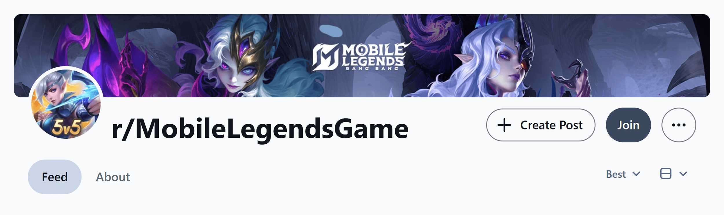 Reddit &ndash; r/MobileLegendsGame &ndash; Brand identity