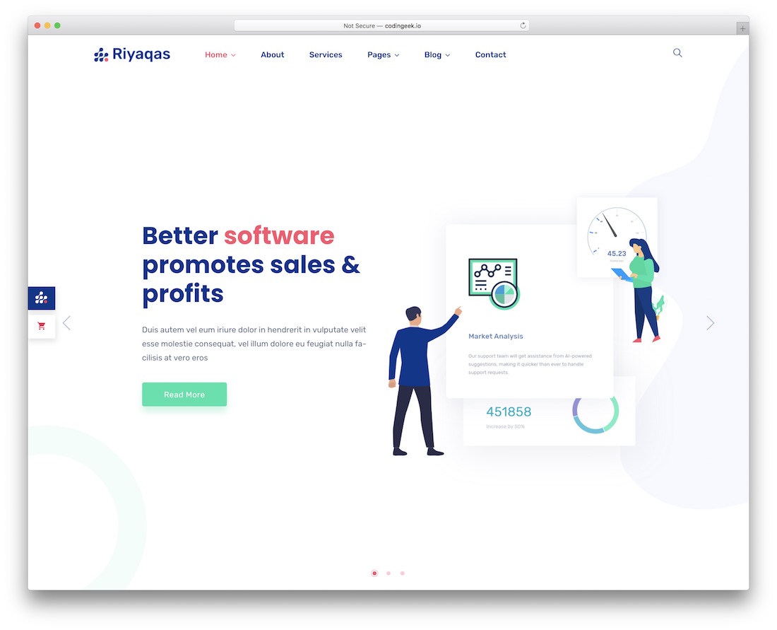 riyaqas joomla business template