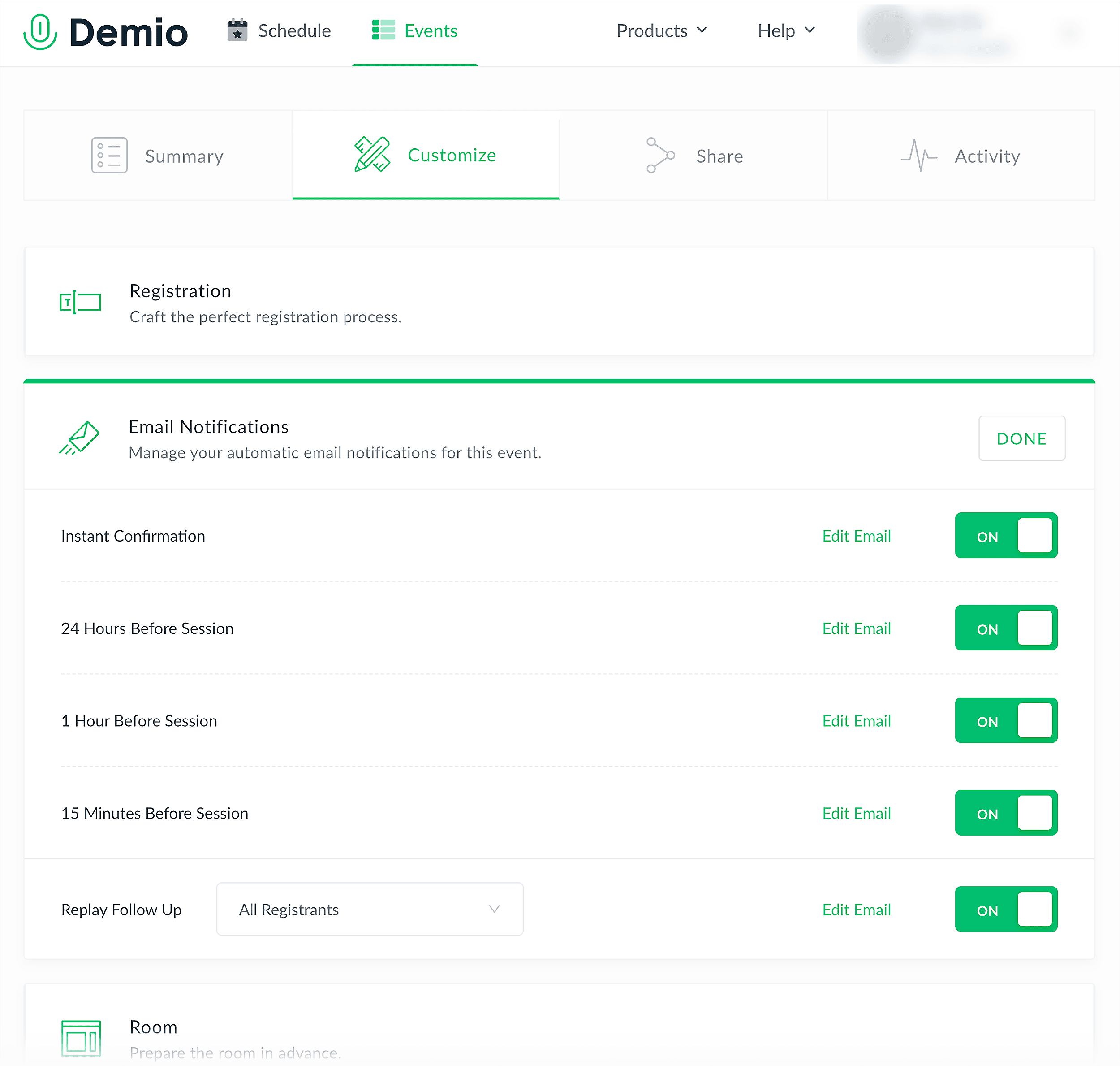 Demio &ndash; Automate marketing emails