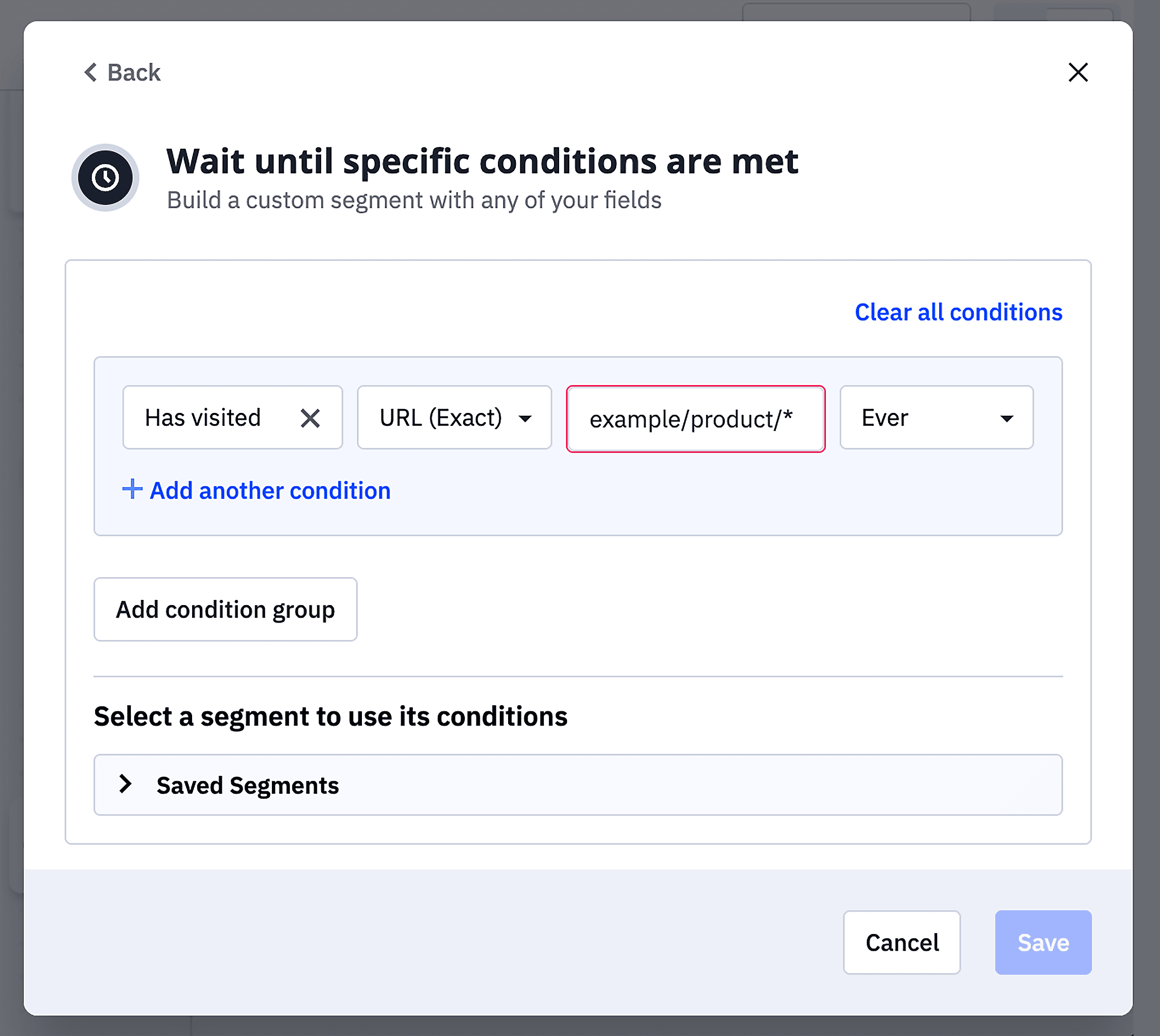 Wait until conditions are met