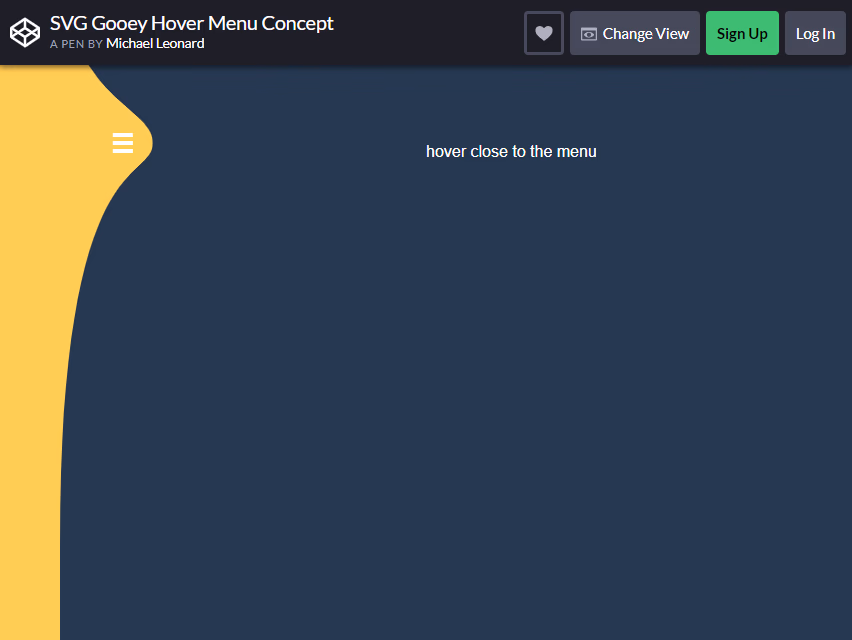 bootstrap hamburger menu