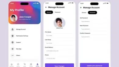 تنظیمات پروفایل