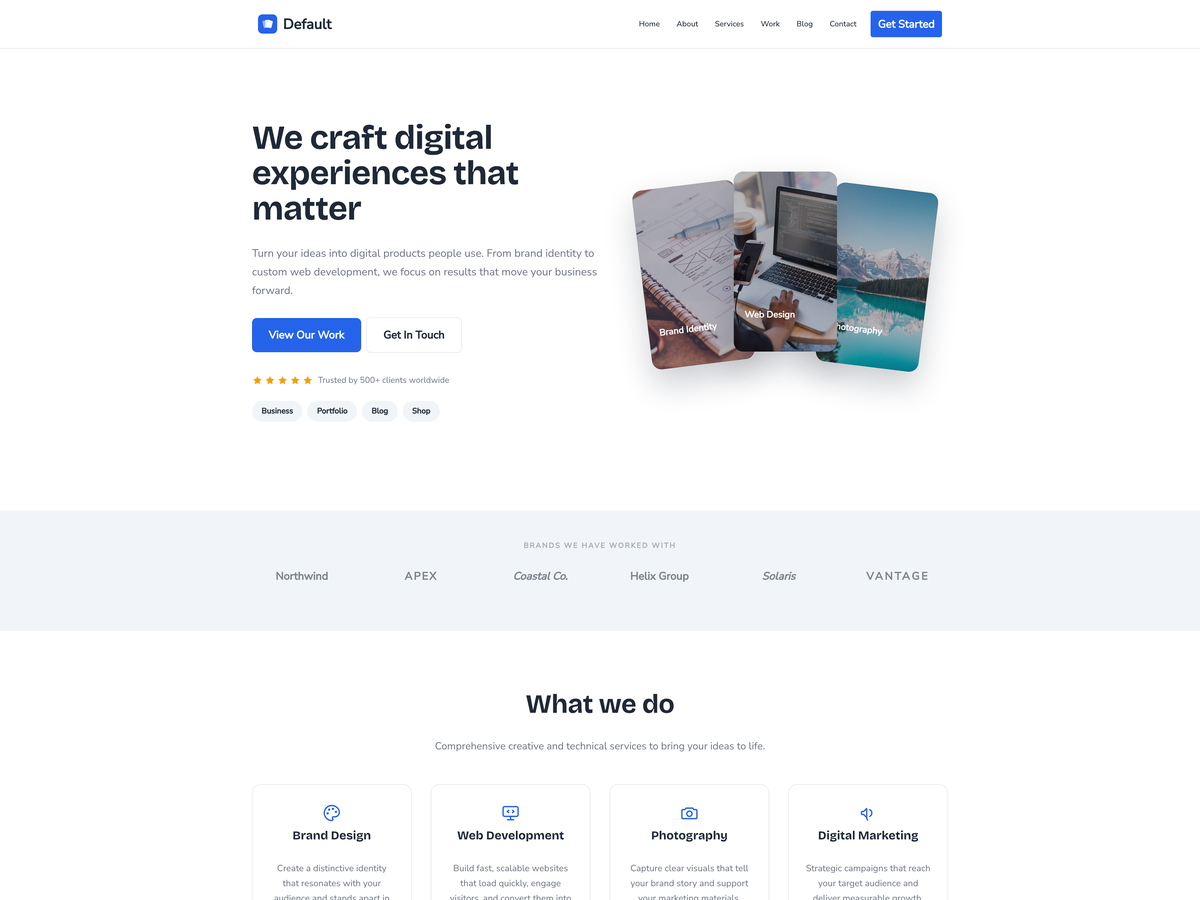 Neve WordPress theme screenshot